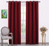 Italian Silk Blackout Curtain Solid Pack of 2 Piece
